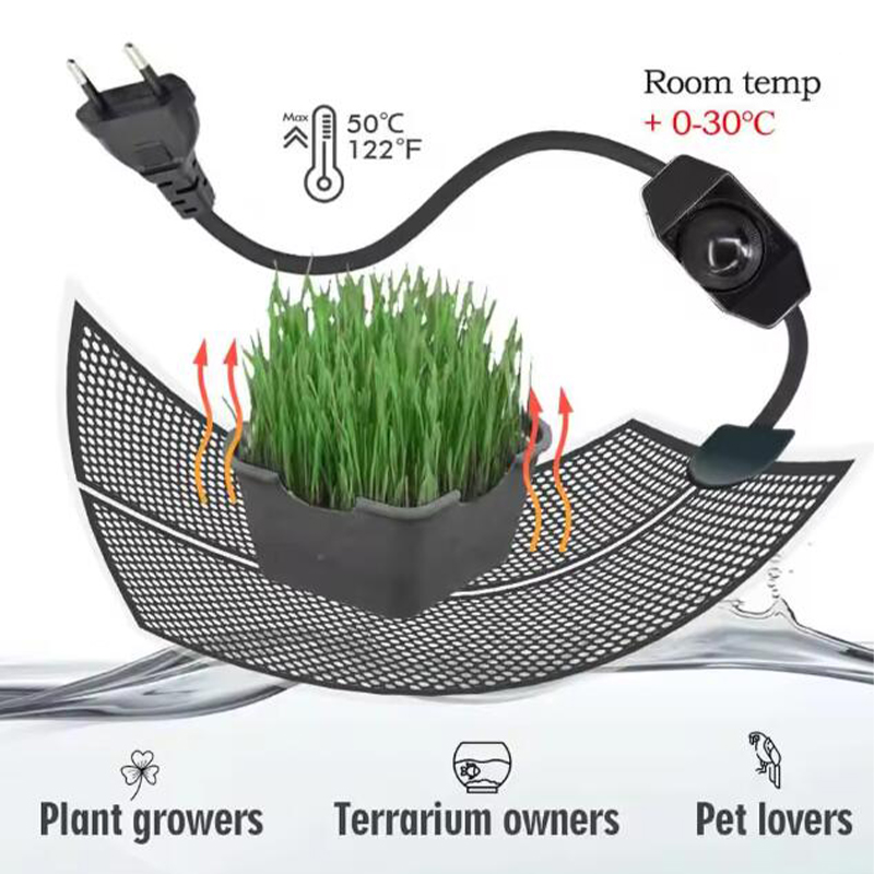 Planted Aquarium Heater - 5-20W Rettile Tappetino termico Piante Tappetino