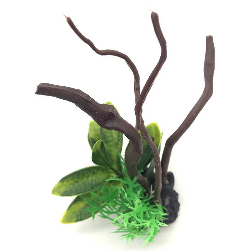 Aquarium Planted Wood - Decorazioni per acquari di pesci simulati