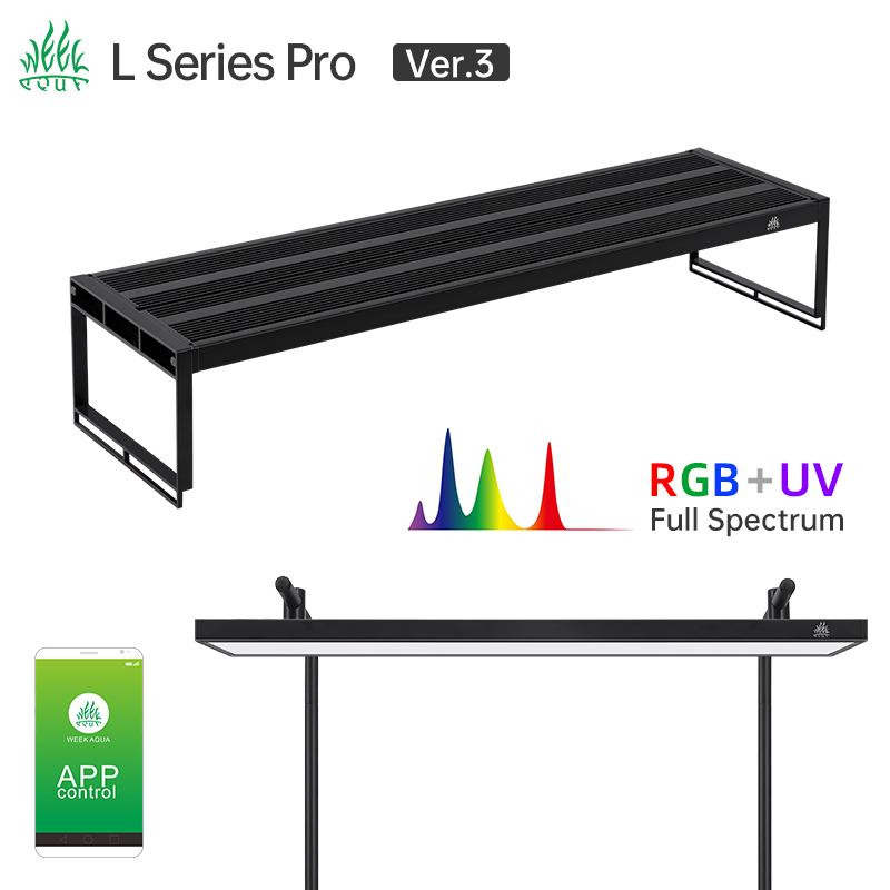 Aquarium Plant Grow Light - WEEK AQUA Serie L Controllo APP