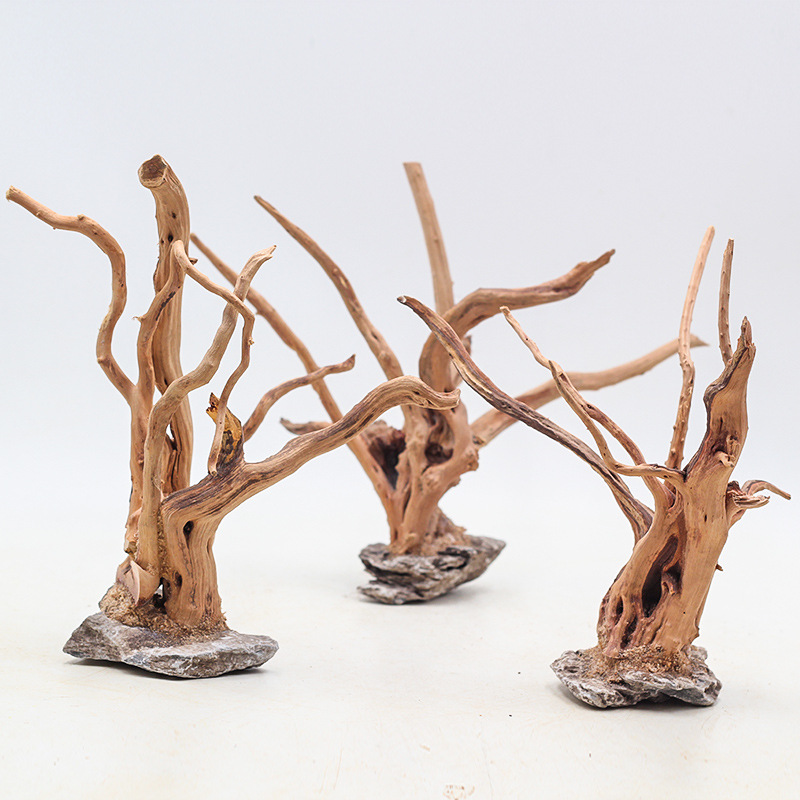 Aquarium Planted Wood - 1PC Acquario Paesaggistica Ornamenti in Legno