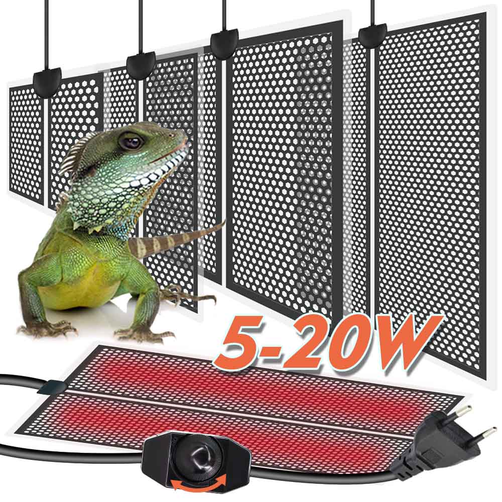 Planted Aquarium Heater - 5/7/14/20W Rettile Tappetino di Calore Piante