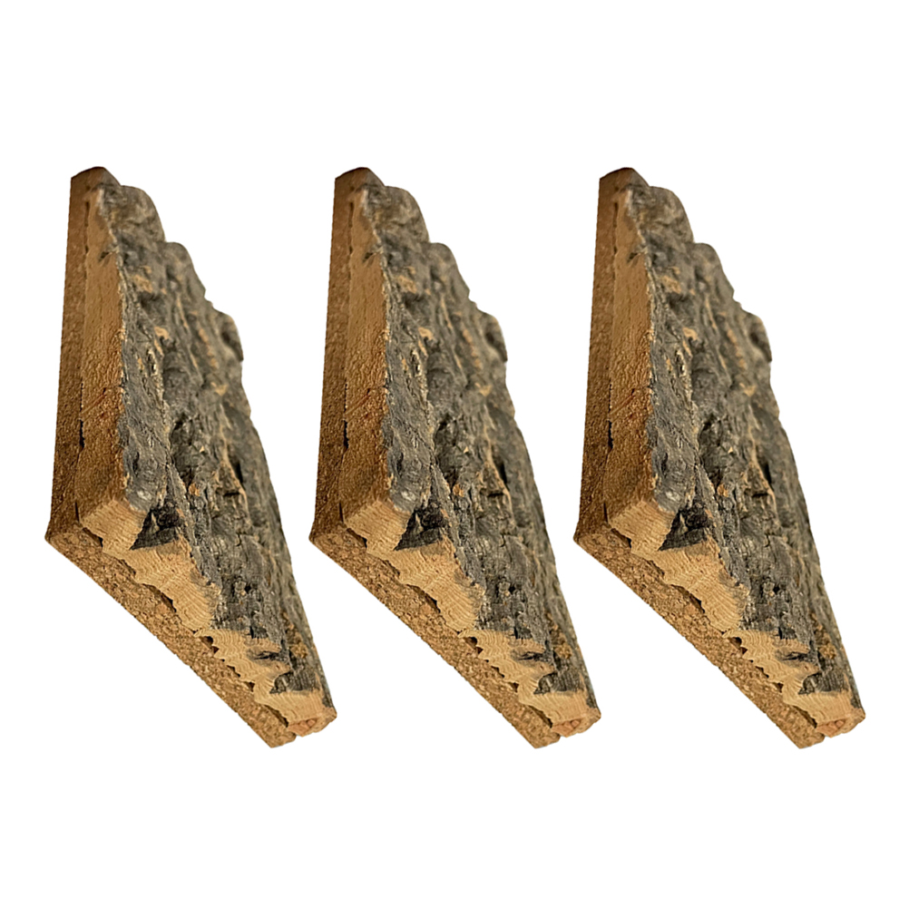 Aquarium Planted Wood - 3 pezzi di corteccia di sughero