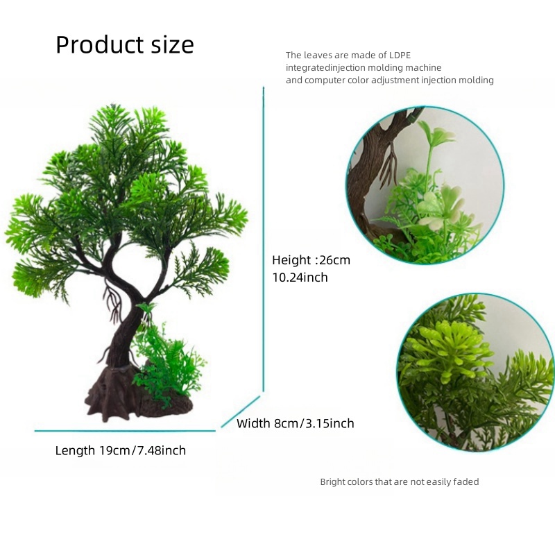 Acquario fai da te artificiale - Aquarium Planted Wood recensione e prezzo