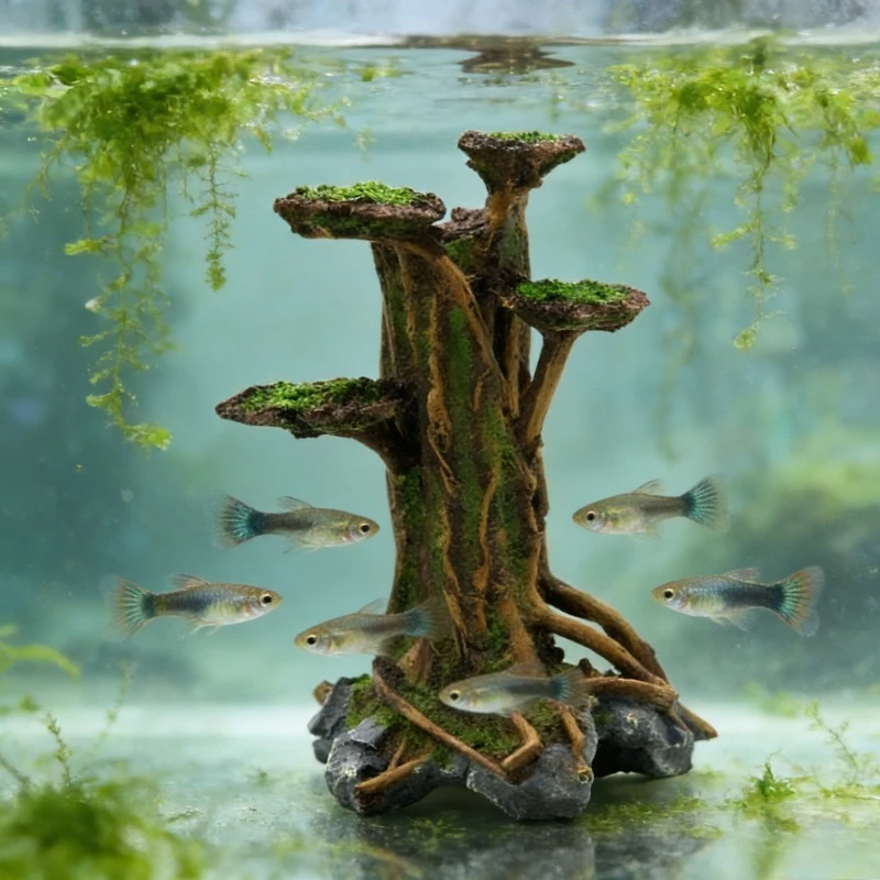 Albero di Muschio Artificiale  - Aquarium Planted Wood recensione e prezzo