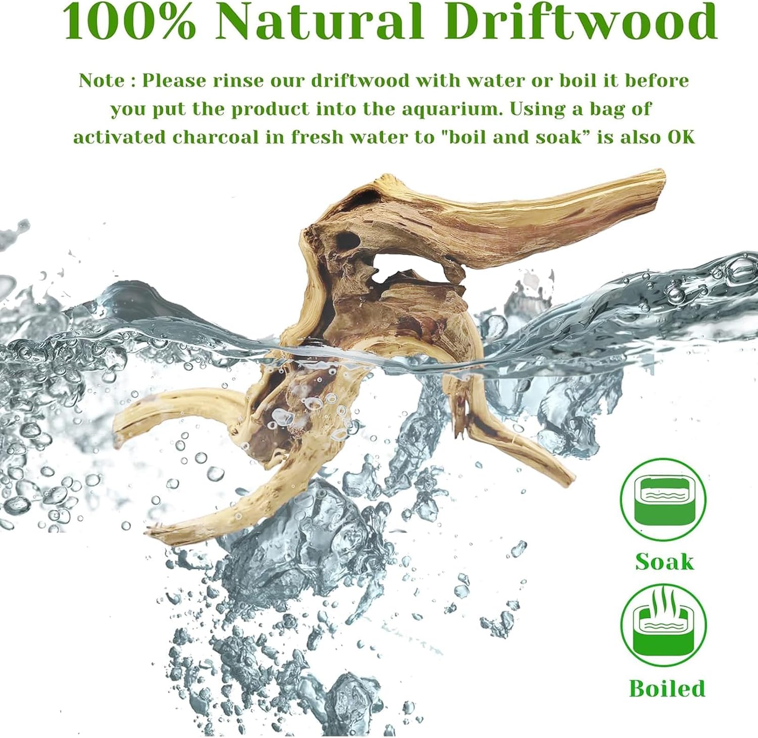 1 Pezzo 20-25CM Legno Naturale - Aquarium Planted Wood recensione e prezzo