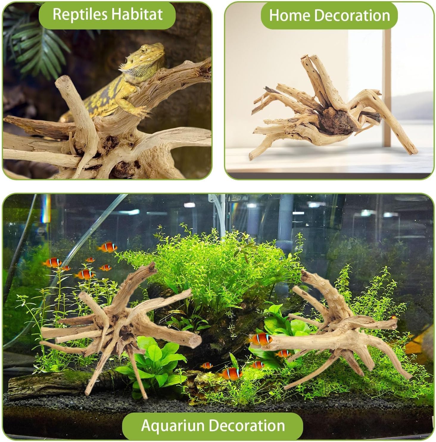 1 Pezzo 20-25CM Legno Naturale - Aquarium Planted Wood recensione e prezzo