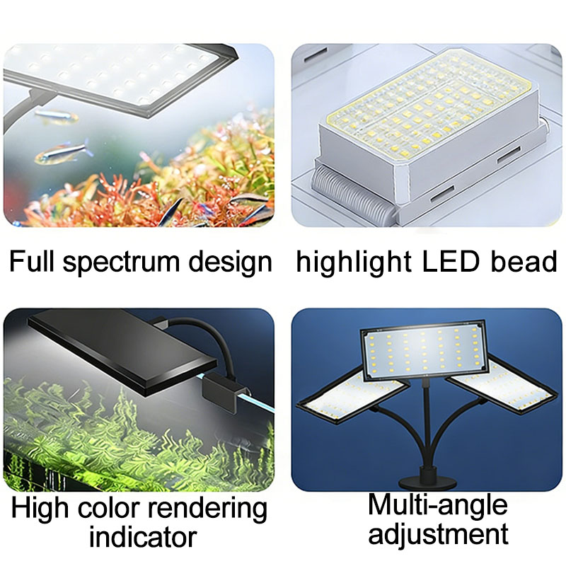 Lampada LED a Spettro Completo - Aquarium Plant Grow Light recensione e prezzo