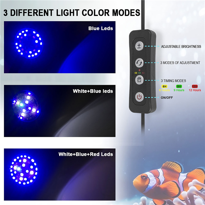 30W Acquario Acquario Acquario - Aquarium Plant Grow Light recensione e prezzo