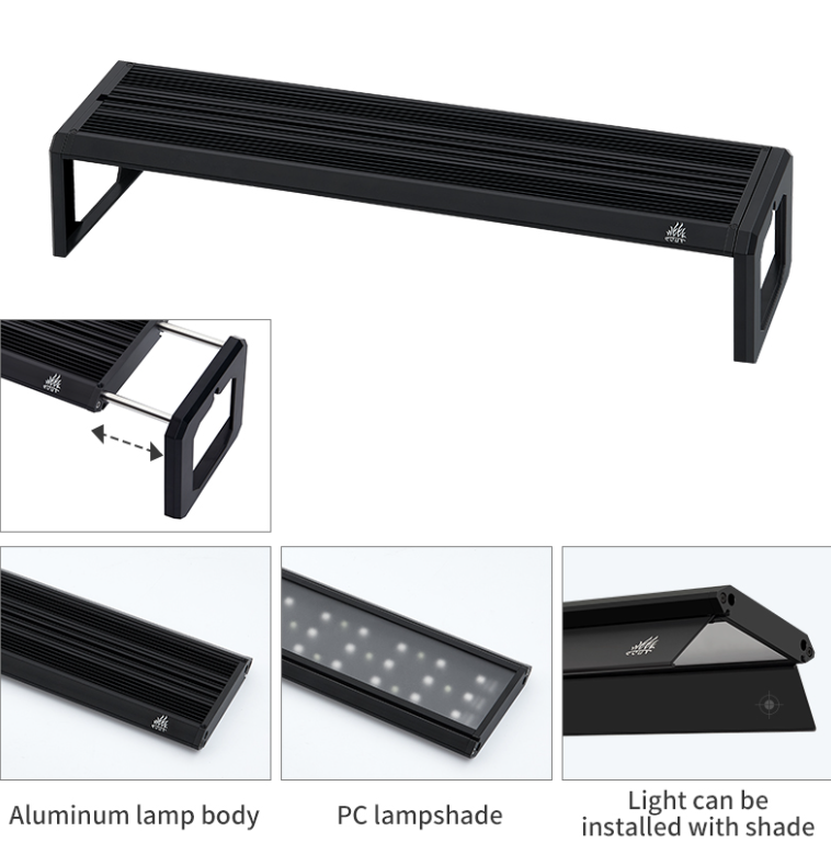 Lampada LED RGB UV per Acquari - Aquarium Plant Grow Light recensione e prezzo