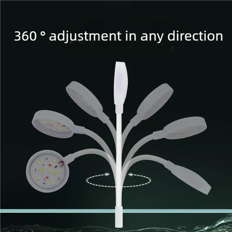 Lampada LED 3W a Clip per Acqu - Aquarium Plant Grow Light recensione e prezzo