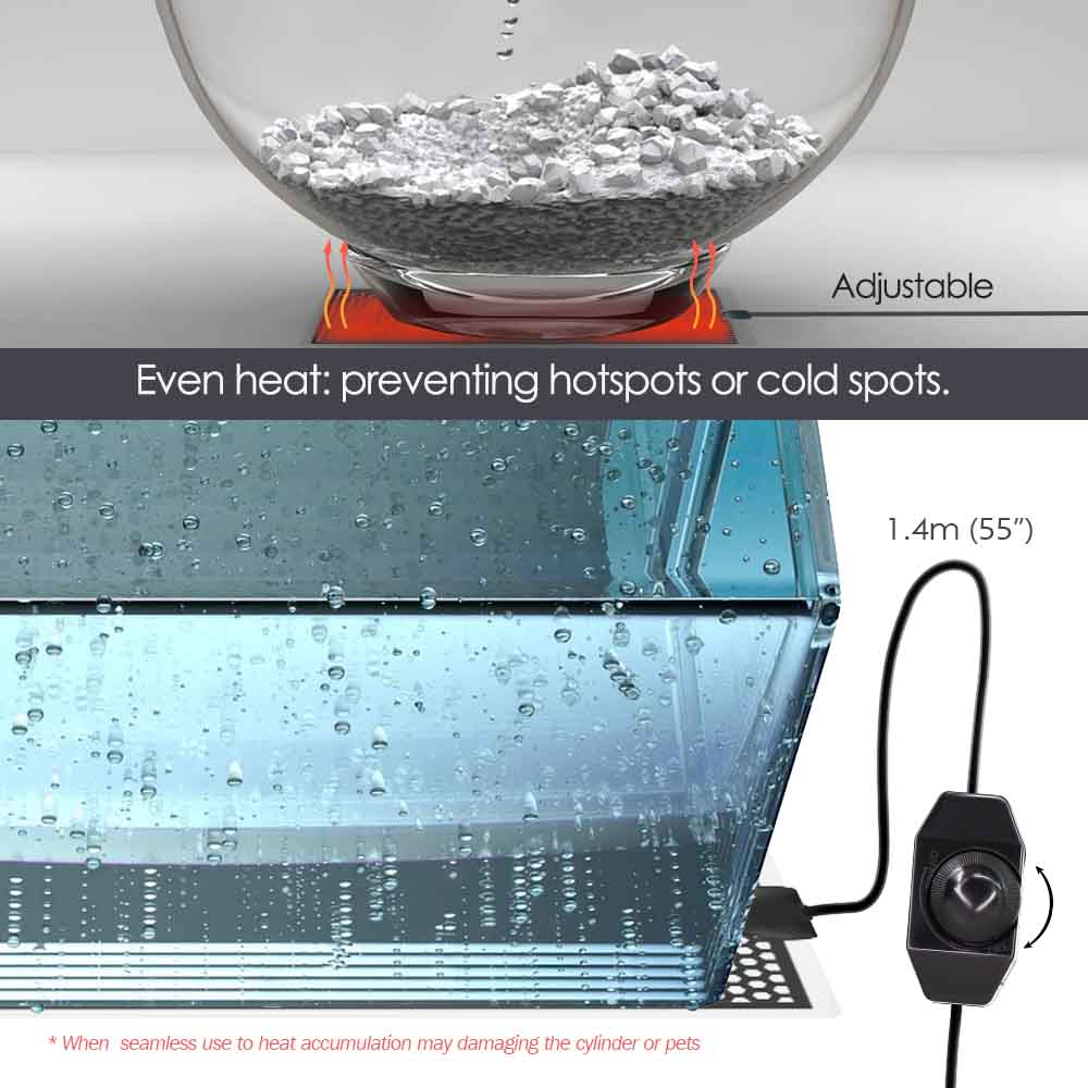 Tappetino riscaldante per pian - Planted Aquarium Heater recensione e prezzo